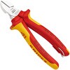 絶縁斜ニッパー (落下防止リング付き) KNIPEX(クニペックス)