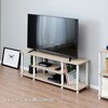 YWTVE-1130(CWL/BK) テレビ台ローボード YAMAZEN(山善) 14974744
