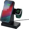 ワイヤレス充電器 7.5W マグネット式 スタンド アップルウォッチ充電器はめ込み可 同時充電可 エレコム