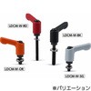 ミニクランプレバー ばね座金組み込みタイプ(おねじ) LDCM‐W NBK(鍋屋バイテック会社)