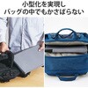 BM-IBTHF03GY パソコンケース 12/14インチ PCバッグ 耐衝撃 撥水加工 コンパクト スリム ファスナー式 低反発ウレタン エレコム 15099265