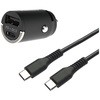 DC-PD20W USB 2ポート C-Cケーブル付 カシムラ