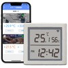 デジタル時計搭載 スマート温湿度計 ラトックシステム