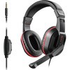 ヘッドホン ヘッドセット マイク付き 有線 Φ3.5mm4極ミニプラグ オーバーヘッドタイプ ミュートスイッチ付き 無指向性 ゲーミング コントローラー付 ミキサー機能 ブラック エレコム