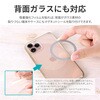 LN-MGS01SV MagSafe対応 マグネットシール 「MAGNET SEAL」 シルバー LEPLUS NEXT 15474149