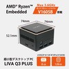 LIVAQ3P-8/128-W10Pro(V1605B) �����^�f�X�N�g�b�v�p�\�R�� LIVA Q3 PLUS�V���[�Y LIVA 15475244