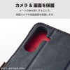PM-G251PLFYBK Galaxy S25 (SC-51F) ケース レザー カバー 手帳型 マグネット フラップ 衝撃吸収 ワイヤレス充電可 エレコム 15688115