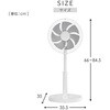 YLX-DJD30E(GR) 扇風機 DCモーター フルリモコン 静音 YAMAZEN(山善) 15772718