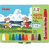 ぺんてるくれよん 12色 ぺんてる