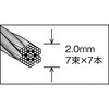 CWS-2S30 ステンレスワイヤーロープ TRUSCO 16248462
