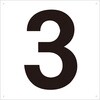 TSEH-3 表示板(数字・白) TRUSCO 16264876