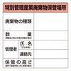T-82292A 廃棄物保管場所標識 TRUSCO 16265883