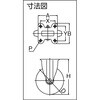 TYSUK-65 TYSシリーズ 固定 ウレタン車 TRUSCO 16268744