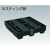 TJC-S2-1111 ネスティング・スタッキングパレットスキットパレット(再生材タイプ) TRUSCO 16269225