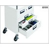 PEW-962VXWT-W フェニックスワゴン(省音タイプ・1段・2段・2列引出し付) TRUSCO 16271693