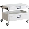 PEW-671VZ-W フェニックスワゴン(省音タイプ・薄型1段・1段引出し付) TRUSCO 16273592