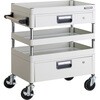 PEW-763VZ-W フェニックスワゴン(省音タイプ・薄型1段・1段引出し付) TRUSCO 16273653