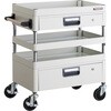 PEW-773VZ-W フェニックスワゴン(省音タイプ・薄型1段・1段引出し付) TRUSCO 16273696