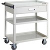 EGW-973YU-W イーグルワゴン(深型1段引出し付・ウレタンキャスター) TRUSCO 16275455