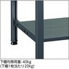 BE-1275LT2 BE型軽量作業台(下棚2枚付) TRUSCO 16281947