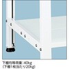 BO-1860LT2 BE型軽量作業台(下棚2枚付) TRUSCO 16282062