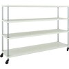 PER-4644-U125-W フェニックスラック(ウレタン車輪付) TRUSCO 16285474
