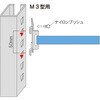 MM-RB1800-C M3型中量棚用落下防止ベルト TRUSCO 16289464