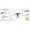 K-HANA-GN ヘッド交換式ハンドル TRUSCO 16292955
