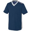 ユニセックス VネックTシャツ LL UZL3201-5 ネイビー 明石スクールユニフォームカンパニー