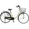 防災サイクル 26型 LEDオートライト付 ノンパンク シティサイクル 【完成組立品】 東部