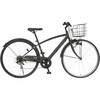防災サイクル 27型 6段変速付 ノンパンク シティサイクル クロスバイク【完成組立品】 東部