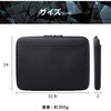 ZSB-IBTHL13BK パソコンケース 11.6/13.3/14/15.6インチ ZEROSHOCK PCバッグ 衝撃吸収 コンパクト スリム ダブルファスナー エレコム 16398737