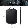 ZSB-IBTHVL13BK パソコンケース 13.3/14インチ ZEROSHOCK 取っ手付き 縦型 PCバッグ 衝撃吸収 スリム ダブルファスナー ZEROSHOCK エレコム 16398755