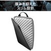 ZSB-IBTHVP13BK パソコンケース 13.3/14インチ ZEROSHOCK 取っ手付き 縦型 PCバッグ  衝撃吸収 スリム ダブルファスナー 撥水加工 エレコム 16398771