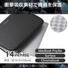 ZSB-IBTHL14BK パソコンケース 11.6/13.3/14/15.6インチ ZEROSHOCK PCバッグ 衝撃吸収 コンパクト スリム ダブルファスナー エレコム 16398780
