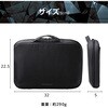 ZSB-IBPRP11BK パソコンケース 11.6/13.3/14/15.6 インチ ZEROSHOCK 取っ手付き PCバッグ 衝撃吸収 ダブルファスナー 撥水加工 エレコム 16398850