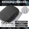 ZSB-IBPRP13BK パソコンケース 11.6/13.3/14/15.6 インチ ZEROSHOCK 取っ手付き PCバッグ 衝撃吸収 ダブルファスナー 撥水加工 エレコム 16398868