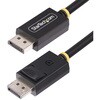DisplayPort 2.1ケーブル/2m/8K60Hz 4K144Hz/40Gbps/VESA認証品/UHBR10 HDR HDCP2.2 HBR3/オス-オス/ブラック/モニターケーブル StarTech.com