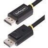 DisplayPort 2.1ケーブル/3m/8K60Hz 4K144Hz/40Gbps/VESA認証品/UHBR10 HDR HDCP2.2 HBR3/オス・オス/ブラック/モニターケーブル StarTech.com