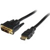 HDMI - DVI-D変換ケーブル/5m/オス-オス/ブラック/モニター アダプター コード/ディスプレイ コンバーター StarTech.com