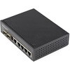 イーサネットスイッチ/産業用/30W PoE+給電/4ポートRJ45 + 2ポートSFPスロット/ギガビット対応/DINレール・壁面取付け可能/-40～+75度/ネットワークスイッチ StarTech.com