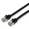 Cat8 スリムLANケーブル 3.0m ブラック 日本トラストテクノロジー