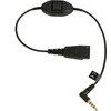 iPhone/iPad用コード 3.5mm/4極x1プラグ Jabra