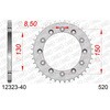 リアスチールスプロケット 520-40 12323-40 AFAM(アファム)