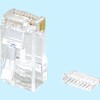 eプラグ/CAT5e対応モジュラープラグ 単線導体用 RJ-45 協和ハーモネット