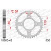 10603-39 リアスチールスプロケット 530-39 10603-39 AFAM(アファム) 16547381