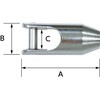 P-4196 ロープ用フック MARVEL R&D(ミノル工業) 16577797