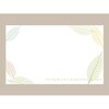 エコカード 葉脈リーフ 無字 30枚 cotta