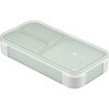 薄型弁当箱 抗菌フードマン 400 ライトグレー cotta