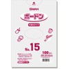 ポリ袋 ボードンパック#20穴あり No.15(15号) cotta